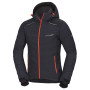 Чоловіча гірськолижна куртка Northfinder Franco чорний Black