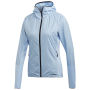 Dámská bunda Adidas Skycli Fl Jkt světle modrá GLOBLU