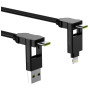Кабель для зарядки і передачі даних Rolling Square inCharge X MAX