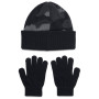 Шапка Under Armour B Beanie/Glove Combo Black