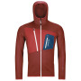Чоловіча толстовка Ortovox Fleece Grid Hoody M червоний/помаранчевий