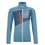 Жіноча толстовка Ortovox Fleece Grid Jacket W блакитний