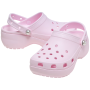 Шльопанці жіночі Crocs Classic Platform Pearl Clog