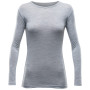 Dámské triko Devold Breeze Woman Shirt šedá  Grey melange