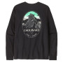 Чоловіча футболка Patagonia M's L/S Chouinard Crest Responsibili-Tee