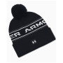 Чоловіча зимова шапка Under Armour Halftime Pom Beanie чорний