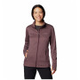 Жіноча толстовка Columbia W Park View Grid Fleece Full Zip фіолетовий Moonvista
