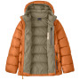 Дитяча куртка Patagonia K's Hi-Loft Down Sweater Hoody - Marigold