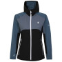 Жіноча куртка Dare 2b Avidly Softshell чорний/сірий