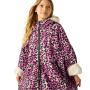 Дитяче водонепроникне пальто Regatta Junior Waterproof Changing Robe Pro Pink