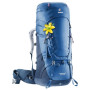Dámský batoh Deuter Aircontact 50+10 SL modrá steel-midnight
