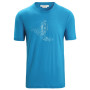 Чоловіча футболка Icebreaker Tech Lite II SS Tee Skiing Yeti