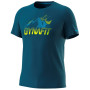 Чоловіча функціональна футболка Dynafit Transalper Graphic S/S Tee M синій