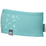 Пов'язка Ortovox Fleece Light Grid Headband блакитний