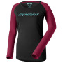 Жіноча футболка Dynafit 24/7 W L/S Tee червоний/чорний