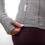 Жіноча функціональна футболка Sensor Merino Bold Roll Neck dl.rukáv