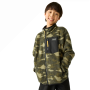 Дитяча функціональна толстовка Regatta Junior Frankie Warm Fleece Bark Green Camo