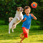 Іграшка для собак Nerf Dog X-Weave Soccer Squeak Ball 12,5 cm
