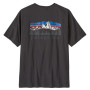 Чоловіча футболка Patagonia M's Fitz Roy Foothills T-Shirt чорний Ink Black