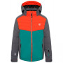 Дитяча куртка Regatta Cheerful Jacket сірий/помаранчевий