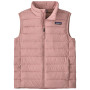 Дитяча жилетка Patagonia K's Down Sweater Vest - Fuzzy Mauve рожевий Fuzzy Mauve