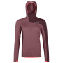 Жіноча толстовка Ortovox W's Fleece Light Grid Sn Hoody рожевий
