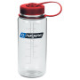 Пляшка Nalgene Wide Mouth 0,5l прозорий Clear/Red