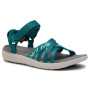 Dámské sandály Teva Sanborn Sandal zelená THENA DEEP LAKE MULTI