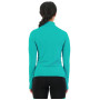 Жіноча функціональна футболка Mons Royale Cascade Merino Flex 200 1/4 Zip
