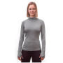 Жіноча функціональна футболка Sensor Merino Bold Roll Neck dl.rukáv