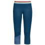 Жіночі функціональні легінси Ortovox Fleece Light Short Pants W синій