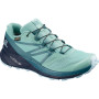 Dámské boty Salomon Sense Ride 2 Gtx Invis Fit W světle modrá Nile Blue/Navy Blazer/Mallard Blue