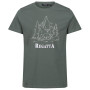 Чоловіча футболка Regatta Cline VII темно-зелений Dark Forest Green Mountain