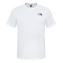 Pánské triko The North Face Simple Dome Tee bílá TNF White