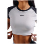 Жіноча футболка Nebbia Crop Top Leopard '97 Primal