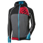 Чоловіча толстовка Progress Rebel 17CC чорний/червоний black / red / cyan