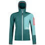 Жіноча толстовка Ortovox Berrino Hooded Jacket W зелений