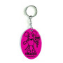Přívěšek Boll Reflective Pendant 3 růžová Magenta