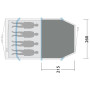 Килимок до намету Outwell Flat Woven Carpet Starhill 4