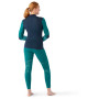 Жіноча функціональна футболка Smartwool W Intrknt Thrml Mrn Bl Colorbl 1/4 Zip