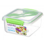 Svačinový box Sistema Lunch Plus To Go 1,2L světle zelená