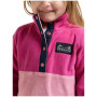 Дитяча толстовка Didriksons Monte Kids Half Bu 6 Cactus Pink