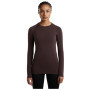 Жіноча функціональна футболка Icebreaker W Mer 260 Zoneknit Seamless LS Crewe