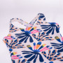 Дитячий купальник Aquawave Salava Jr - Summer Beige Flower Print
