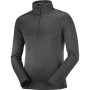 Чоловіча толстовка Salomon Essential Lightwarm Seamless чорний