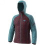 Чоловіча гірськолижна куртка Dynafit Speed Insulation Hooded Jkt M синій/червоний