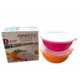 Набір мисок Omada Sanaliving Bowls Set 1,7L + 1,7L & 2x lids