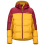 Жіноча куртка Marmot Guides Down Hoody жовтий Yellow Gold/Claret
