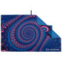 Швидковисихаючий рушник LifeVenture Printed SoftFibre Trek Towel темно-фіолетовий/рожевий