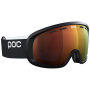 Лижна маска POC Fovea Mid помаранчевий Uranium Black/Partly Sunny Orange ONE